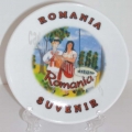 FARFURIE SUVENIR Romania cuplu tarani